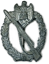 Assault Badge in Silver (21k)